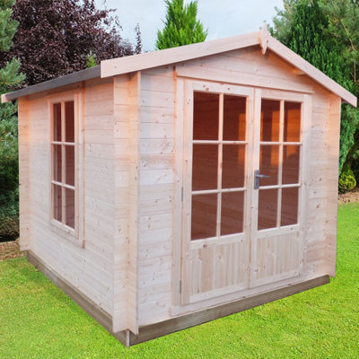 Shire Barnsdale 7X7 Log Cabin 19mm Logs