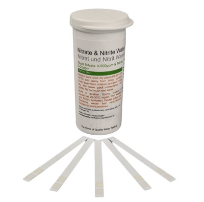 SimplexHealth Nitrate 0-500Ppm & Nitrite 0-25Ppm Tests (50 Strips)