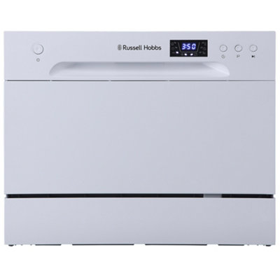 Russell Hobbs White Table Top Dishwasher 6 Place Setting Rhttdw6w - Image 3