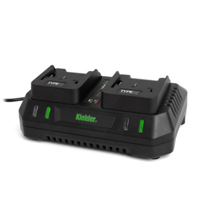 B&Q -  Type18 18V Dual Port Charger