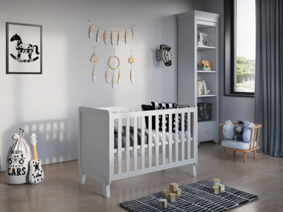 Love For Sleep Francis Cot Bed 120X60Cm With Microfiber Quilted Mattress from B&Q