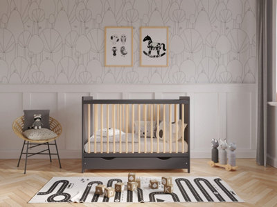 Love For Sleep Tokyo Cot Bed 120X60Cm With Drawer from B&Q