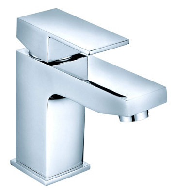 VeeBath Munro Mono Basin Mixer Tap With WasteChrome from B&Q