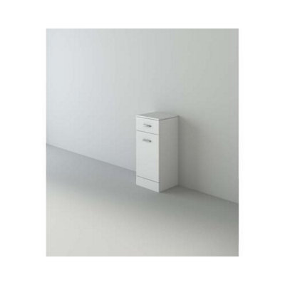 Veebath Mars Flatpack Laundry Unit 300X300mm,Mars Laundry Unit White