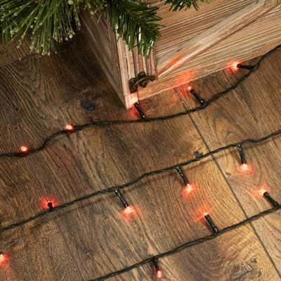 Christmas Tree World 480 Multi Function Led LightsRed from B&Q