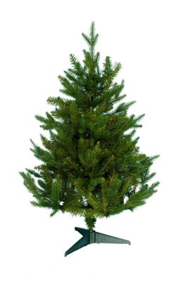 Christmas Tree World The 3Ft Woodland Pine Tree With Hinged Branches from B&Q