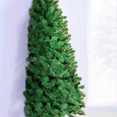 Christmas Tree World The 5Ft/150Cm Arbor Vitae Fir Half Christmas Tree from B&Q