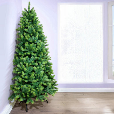 Christmas Tree World The 6Ft/180Cm Arbor Ultima Half Christmas Tree from B&Q