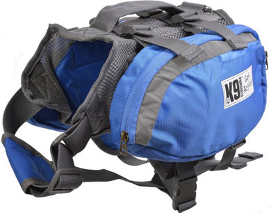 B&Q -  Dog Harness Travel Back Pack Carry Pack Trail Blazer Small 25Cm-50CmBlue