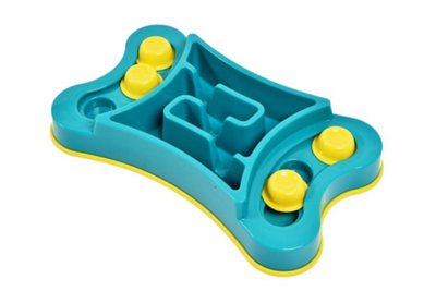 K9 Pursuits Dog Slow Feeder Food Bowl Treat Game Puzzle Interactive Game Maze from B&Q