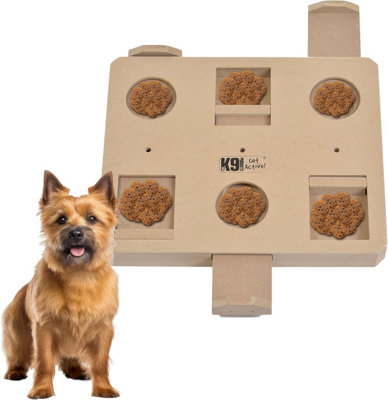 K9 Pursuits K9 Poirot Pet Dog Treat Dispenser Interactive Iq Game Puzzle Toy from B&Q