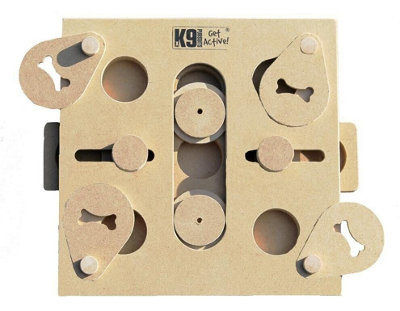 K9 Pursuits K9 Iq Game Cracker Dog Treat Toy Game Puzzle from B&Q