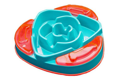 K9 Pursuits Dog Forage Flapper Slow Feeding Food Bowl And Interactive Game from B&Q