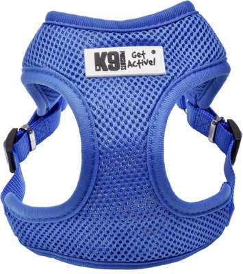 K9 Pursuits Pet Dog Lead Harness Vest Padded Soft Mesh Medium from B&Q