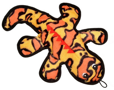 Dog Toy Squeakers Immortals Puppy Squeaky Chew Toy Floats Gecko Strong & Tough By K9 Pursuits from B&Q
