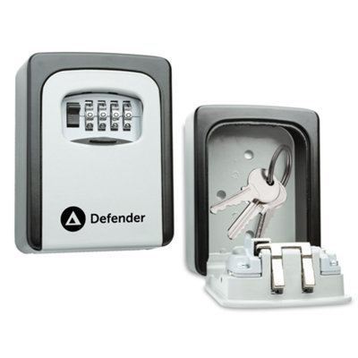 B&Q -  Combination Dial Key Safe Outdoor Waterproof Wall Mounted Key Storage Cabinet