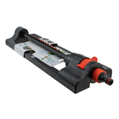 Costwise Turbo Jet Adjustable And Oscillating Garden Watering Lawn Bar Sprinkler from B&Q