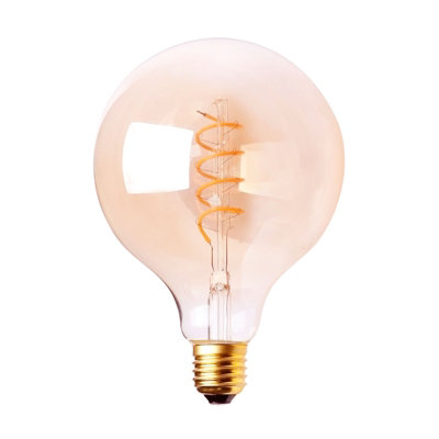 Harper Living 4 Watts G125 E27 Led Bulb Vintage Globe Warm Dimmable White