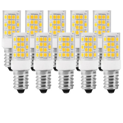 B&Q -  4 Watts E14 Ses Small Edison Screw Led Light Bulb Capsule Warm White DimmablePack Of 10