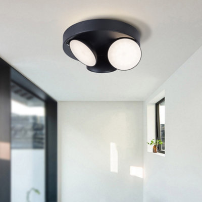 Harper Living 3 Light Led Spot LightBlack from B&Q