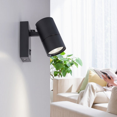 Harper Living 1 Light GU10 Spotlight Black with nail switch - Image 6