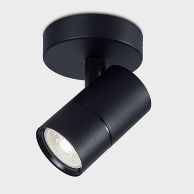 Harper Living 1 Light Spot LightBlack from B&Q