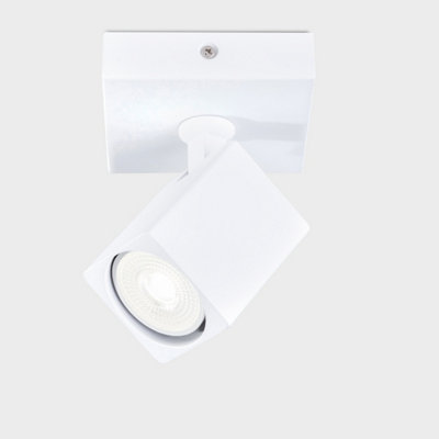 Harper Living Unisex White 1 Light Gu10 Square Spotlight - Image 6