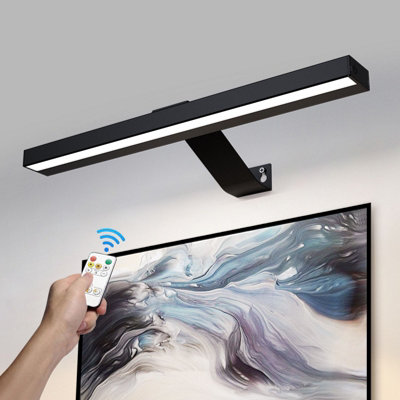 B&Q -  Rechargeable Picture Light BlackMagnetic Wireless Picture Lights For Frame Gallery Picture