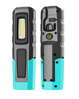 Koolite Led Work Rechargeable With Power Bank, Portable Inspection With Magnetic Base And Hook Ik07 Light