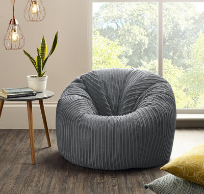 Beautiful Beanbags Childrens Classic Jumbo Cord Beanbag Ready Filled Bean Bags from B&Q