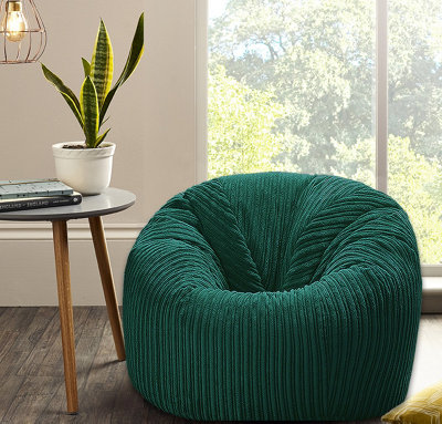 Beautiful Beanbags Childrens Classic Jumbo Cord Beanbag Ready Filled Bean Bags from B&Q