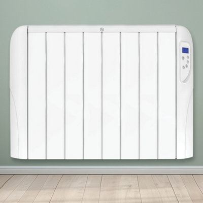 Futura Electric 2000W Radiator Panel Heater Wall Mounted Advanced Timer Digital Thermostat