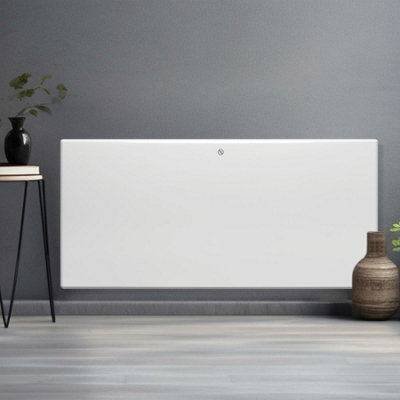 B&Q -  Electric 2000W Radiator Panel Heater Wall Mounted Or Floor Standing Bathroom Safe Timer And Thermostat Control