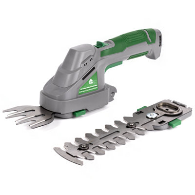 Gracious Gardens 2 IN 1 3.6V Cordless Hedge Trimmer Shear Built in Lithium Ion Battery, Hand Held Hedge Trimmer Cordless Hedge Cutter, with 2 Switchable Blades for Shrub, Garden, Grass and Pruning - Image 5