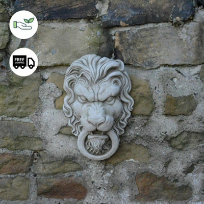 B&Q -  Lion Head Design Wall Fountain Plaque
