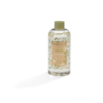 Hassett Green LondonVanilla SplashFragrance Oil Reed Diffuser RefillLarger Size 250Ml Bottle from B&Q