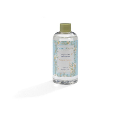 Hassett Green LondonNatural CottonFragrance Oil Reed Diffuser RefillLarger Size 250Ml Bottle from B&Q