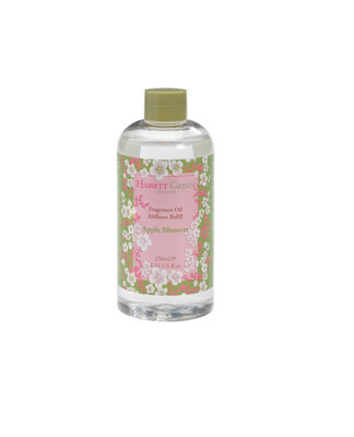 Hassett Green LondonApple BlossomFragrance Oil Reed Diffuser RefillLarger Size 250Ml Bottle from B&Q