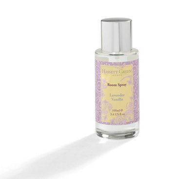 Hassett Green LondonLavender VanillaRoom Mist Home Fragrance Spray100Ml Glass Bottle from B&Q
