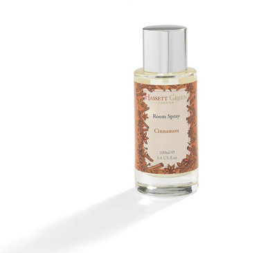 Hassett Green LondonCinnamonRoom Mist Home Fragrance Spray100Ml Glass Bottle from B&Q