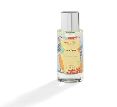 Hassett Green LondonEndless OceanRoom Mist Home Fragrance Spray100Ml Glass Bottle from B&Q