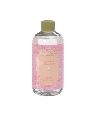 Hassett Green LondonSilkFragrance Oil Reed Diffuser RefillLarger Size 250Ml Bottle from B&Q