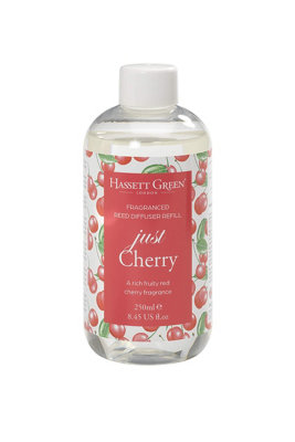 Hassett Green LondonJust CherryFragrance Oil Reed Diffuser RefillLarger Size 250Ml Bottle from B&Q