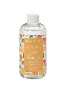 Hassett Green LondonJust MangoFragrance Oil Reed Diffuser RefillLarger Size 250Ml Bottle from B&Q