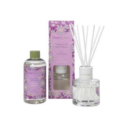 Hassett Green London Green/Lilac/Lavender Hassett London - & - Reed Diffuser And Refill Combination Set 100Ml
