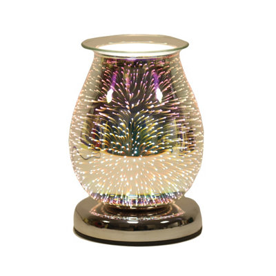 B&Q -  Aroma Oval 3D Electric Wax Burner Burst