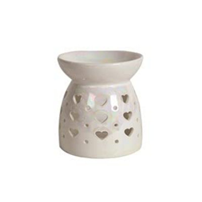 Aroma Wax Melt BurnerLustre Hearts from B&Q