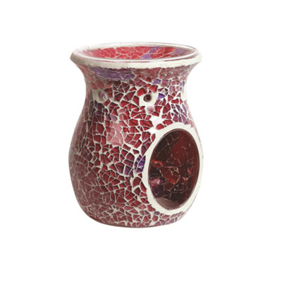 Aroma Wax Melt BurnerCrimson Crackle from B&Q