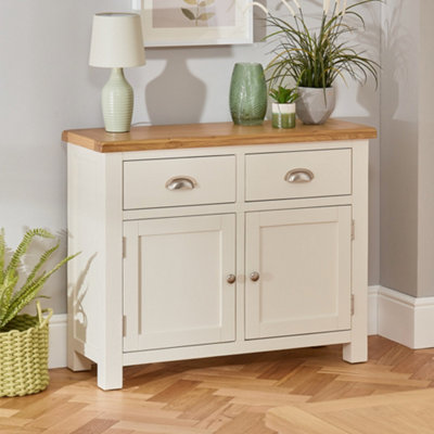 The Furniture Market Cotswold Cream Painted 2 Door 2 Drawer Medium Sideboard from B&Q