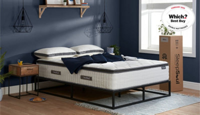 Sleepsoul White Bliss King Mattress 2Cm
